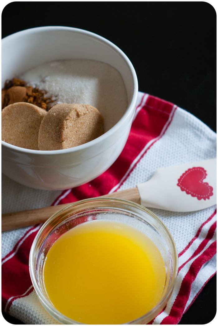 Biscoff Coffee Cake with Biscoff Crumb Topping Bake at 350°